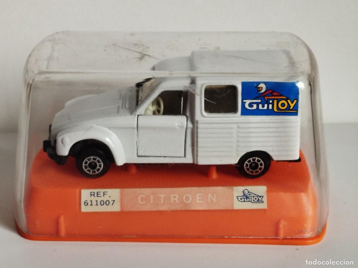 Voitures &agrave; l'&eacute;chelle: Furgoneta Citroen Dyane verde escala Guiloy estado nuevo con su caja 1:72 Ref-611007