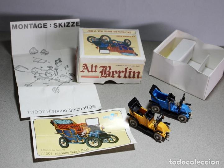 Coches a escala: Hispano Suiza 1905 Eko (Alt Berlin) reedici&oacute;n Angupl&aacute;s. E 1/87
