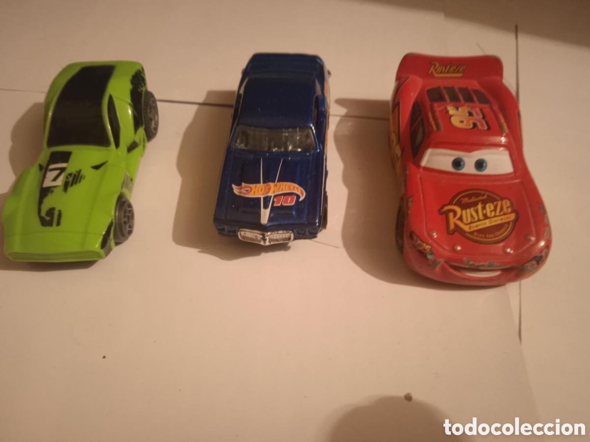 Coches a escala: TRES COCHES HOT WEELS Y RUST-EZE