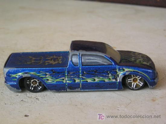 Coches a escala Hot Wheels: **COCHE RANCHERA DE METAL (STEEL FLAME),---HOT WHEELS (MATTEL)** DE COLECCION