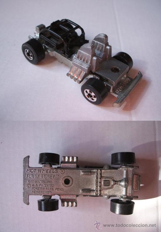 Model cars Hot Wheels: funny money de hot wheels 1970, escala 1:64 aprox