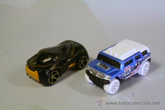 Model cars Hot Wheels: HOT WHEELS. Lote de 2 coches. Mirar descripci&oacute;n. Escala aprox. 1/65.