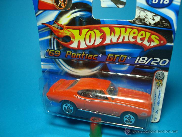 Model cars Hot Wheels: PONTIAC GTO THE JUDGE DE HOT WHEELS 1,64 NUEVO EN SU CAJA