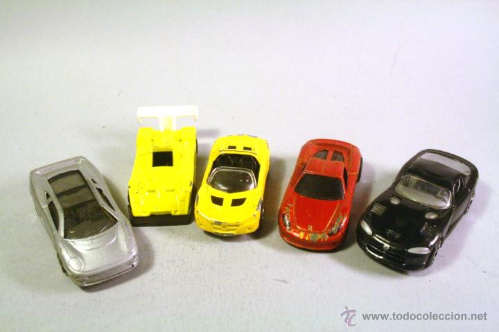 Model cars Hot Wheels: Lote de 5 coches met&aacute;licos Escala aprox. 1/55. Ver descripci&oacute;n.