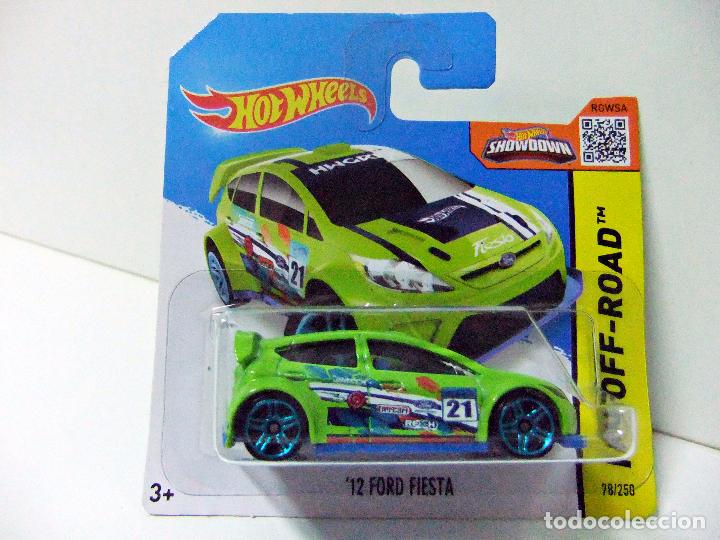Auto in scala Hot Wheels: &acute;12 FORD FIESTA 2012 - HOT WHEELS MATTEL HW OFF-ROAD A&Ntilde;O 2015 - ESCALA 1:64 - COCHE AUTOM&Oacute;VIL