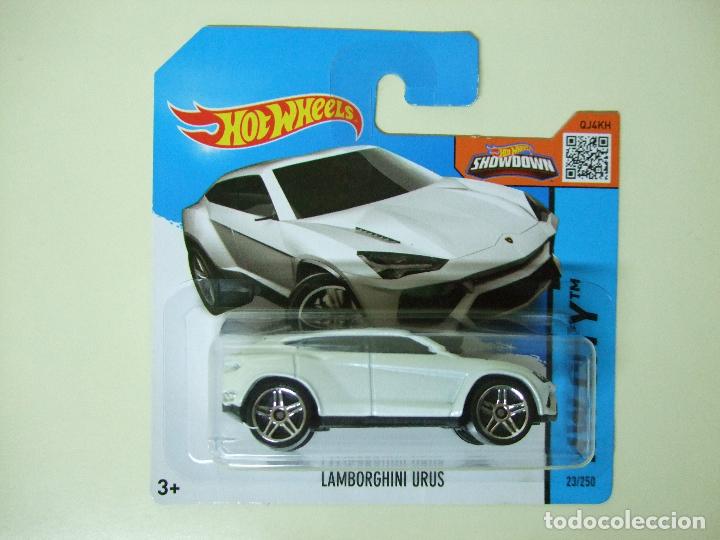 Carros em escala Hot Wheels: LAMBORGHINI URUS - HOT WHEELS MATTEL HW CITY A&Ntilde;O 2015 - ESCALA 1:64 - COCHE MINIATURA AUTOM&Oacute;VIL
