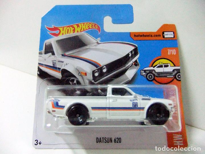 Modellautos Hot Wheels: DATSUN 620 GREDDY - HOT WHEELS MATTEL HW HOT TRUCKS 2017 ESCALA 1:64 COCHE AUTOM&Oacute;VIL PICK UP PICKUP