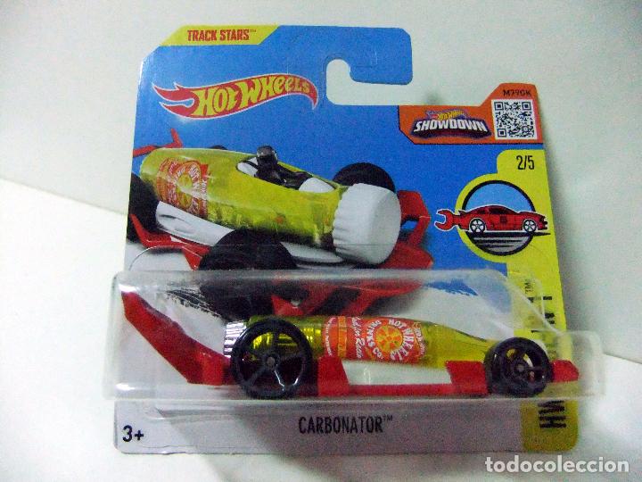 Model cars Hot Wheels: CARBONATOR - HOT WHEELS HW TOOL-IN-1 2016 TRACK STARS - ESCALA 1:64 COCHE ABRIDOR BOTELLAS AUTOM&Oacute;VIL