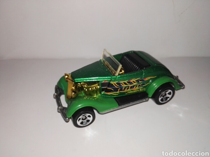Model cars Hot Wheels: 2000 Hot wheels Ford Roaster 1933 O'Lucky Flame Hot Rod