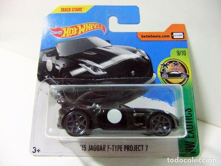 Auto in scala Hot Wheels: &acute;15 JAGUAR F-TYPE PROJECT 7 2015 - HOT WHEELS HW EXOTICS 2017 ESCALA 1:64 - COCHE AUTO TRACK STARS