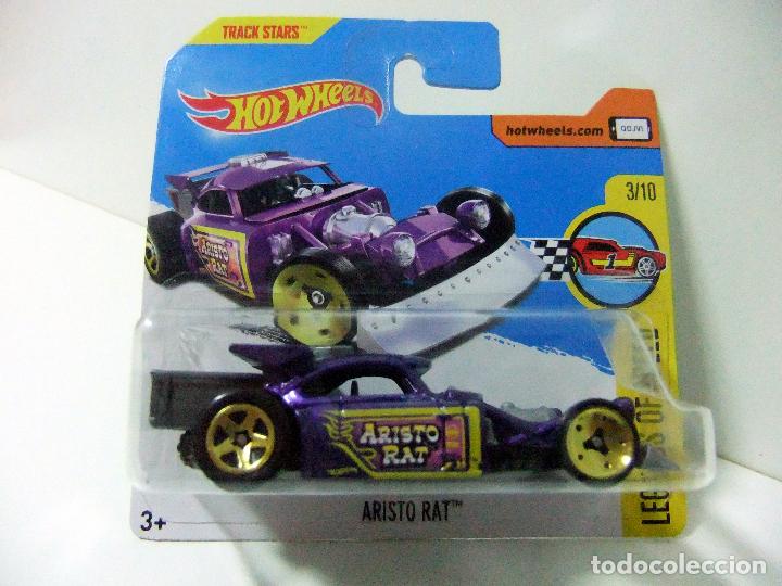 Auto in scala Hot Wheels: ARISTO RAT - HOT WHEELS HW LEGENDS OF SPEED MATTEL 2017 - ESCALA 1:64 COCHE AUTO TRACK STARS