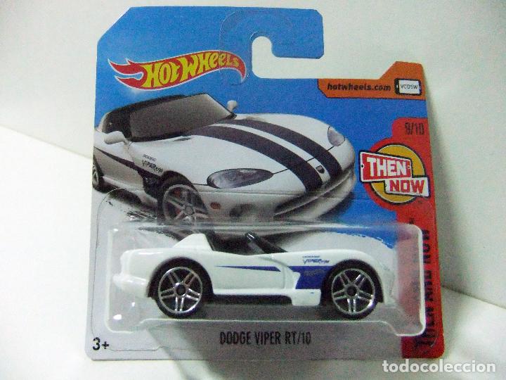 Auto in scala Hot Wheels: DODGE VIPER RT/10 - HOT WHEELS MATTEL HW THEN AND NOW 2017 ESCALA 1:64 COCHE AUTOM&Oacute;VIL DESCAPOTABLE