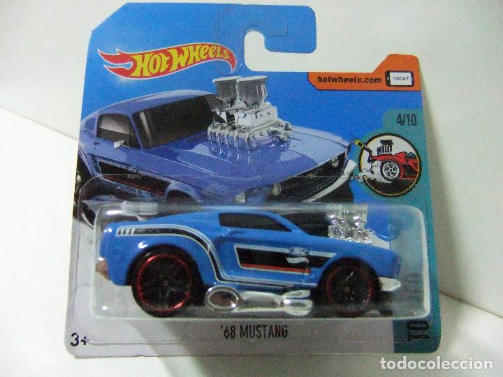 Auto in scala Hot Wheels: &acute;68 MUSTANG 1968 FORD - HOT WHEELS MATTEL HW TOONED 2017 - ESCALA 1:64 - COCHE AUTOM&Oacute;VIL JUGUETE