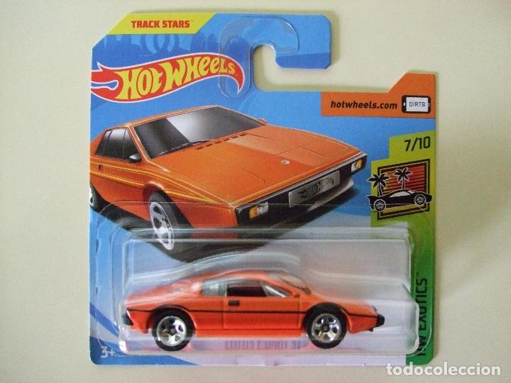 Carros em escala Hot Wheels: LOTUS ESPRIT S1 - HOT WHEELS MATTEL HW EXOTICS 2018 ESCALA 1:64 - COCHE DEPORTIVO AUTO TRACK STARS