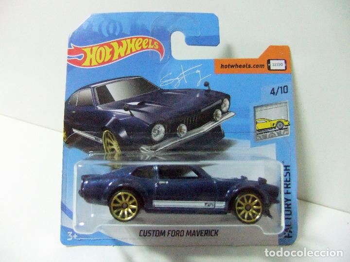 Carros em escala Hot Wheels: CUSTOM FORD MAVERICK - HOT WHEELS MATTEL HW FACTORY FRESH 2018 - ESCALA 1:64 - COCHE AUTOM&Oacute;VIL