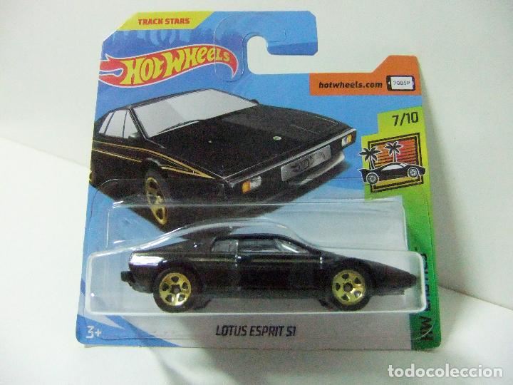 Carros em escala Hot Wheels: LOTUS ESPRIT S1 - HOT WHEELS MATTEL HW EXOTICS 2018 ESCALA 1:64 - COCHE DEPORTIVO AUTO TRACK STARS