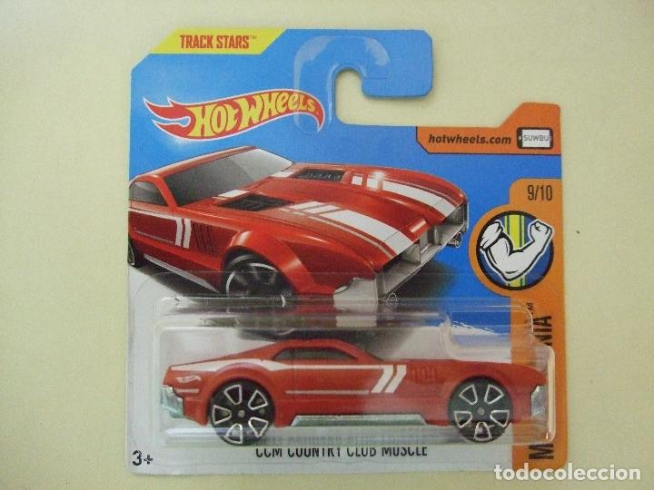 Carros em escala Hot Wheels: CCM COUNTRY CLUB MUSCLE - HOT WHEELS MATTEL HW MUSCLE MANIA 2017 ESCALA 1:64 - COCHE CAR AUTOM&Oacute;VIL