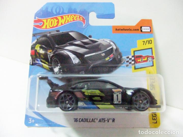 Carros em escala Hot Wheels: &acute;16 CADILLAC ATS-V R - HOT WHEELS MATTEL HW LEGENDS OF SPEED 2018 ESCALA 1:64 - COCHE AUTOM&Oacute;VIL