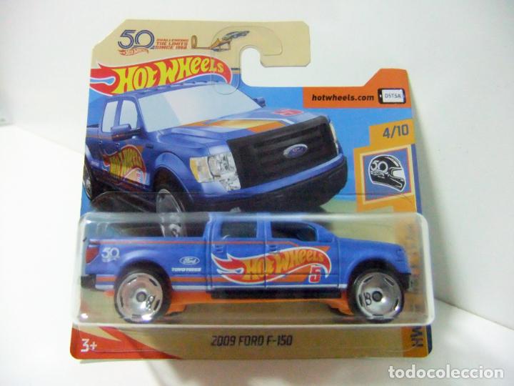 Voitures miniatures Hot Wheels: 2009 FORD F-150 F150 - HOT WHEELS HW 50 RACE TEAM 2018 ANIVERSARIO COCHE 1:64 AUTO PICKUP PICK UP