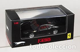 Carros em escala Hot Wheels: HOT WHEELS SERIE ELITE - FERRARI F430 NEGRO MATE EDICION LIMITADA    1/43     P9948    RARO