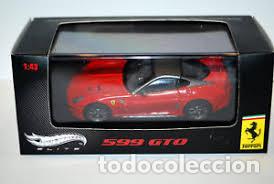 Carros em escala Hot Wheels: HOT WHEELS SERIE ELITE - FERRARI 599 GTO     1/43       T6267