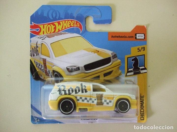 Carros em escala Hot Wheels: FANDANGO - HOT WHEELS MATTEL HW CHECKMATE 2018 ESCALA 1:64 - COCHE FURGONETA TORRE AJEDREZ