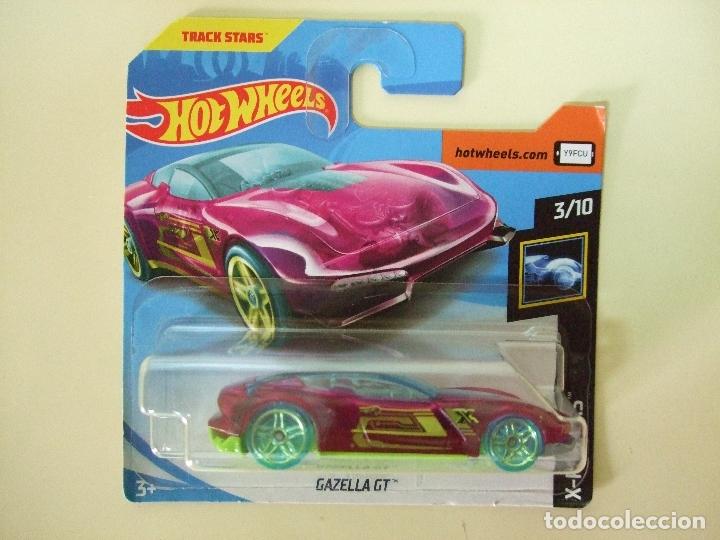 Carros em escala Hot Wheels: GAZELLA GT - HOT WHEELS MATTEL HW X-RAYCERS 2019 ESCALA 1:64 - COCHE MINIATURA AUTOM&Oacute;VIL TRACK STARS