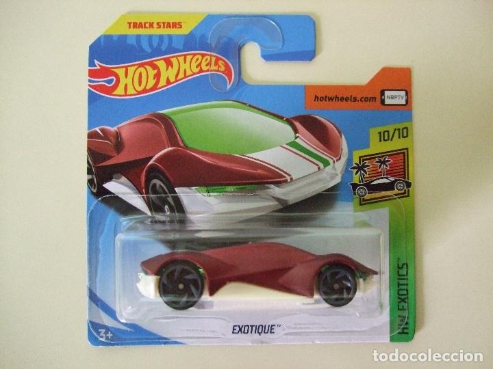 Carros em escala Hot Wheels: EXOTIQUE - HOT WHEELS MATTEL HW EXOTICS 2018 ESCALA 1:64 - COCHE MINIATURA AUTOM&Oacute;VIL