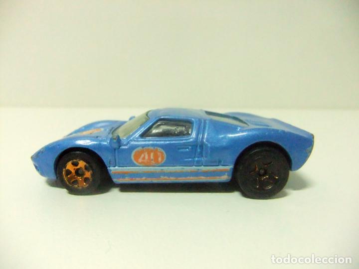 Carros em escala Hot Wheels: FORD GT 40 GT40 - HOT WHEELS MATTEL &copy; 1999 ESCALA 1:64 - COCHE DEPORTIVO JUGUETE AUTOM&Oacute;VIL