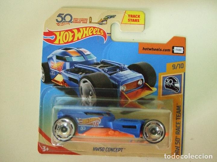 Voitures miniatures Hot Wheels: HW50 CONCEPT - HOT WHEELS MATTEL HW 50 RACE TEAM ANIVERSARIO 2018 ESCALA 1:64 COCHE TRACK STARS