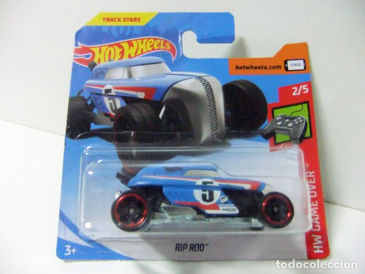 Model cars Hot Wheels: RIP ROD - HOT WHEELS HW GAME OVER 2019 MATTEL ESCALA 1:64 - COCHE JUGUETE AUTOM&Oacute;VIL TRACK STARS