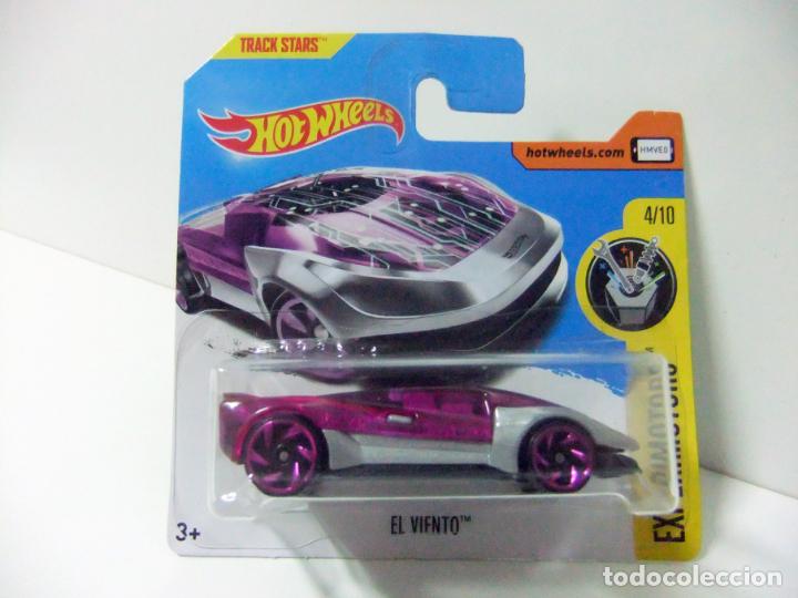 Model cars Hot Wheels: EL VIENTO - HOT WHEELS MATTEL EXPERIMOTORS 2017 - ESCALA 1:64 COCHE AUTOM&Oacute;VIL MINIATURA TRACK STARS