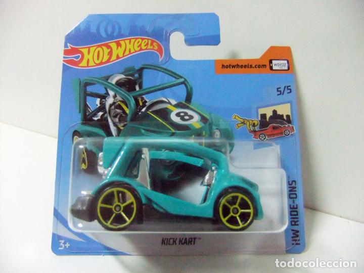 Carros em escala Hot Wheels: KICK KART - HOT WHEELS MATTEL HW RIDE-ONS 5/5 A&Ntilde;O 2018 ESCALA 1:64 - COCHE AUTO MINIATURA JUGUETE