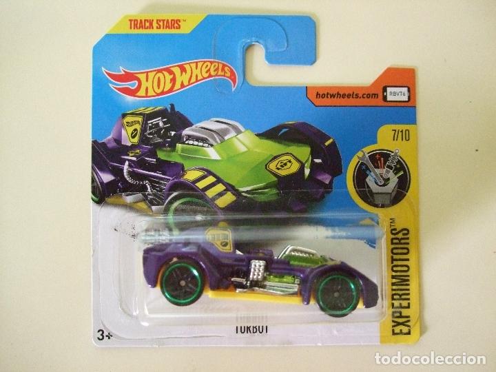 Carros em escala Hot Wheels: TURBOT - HOT WHEELS MATTEL TRACK STARS HW EXPERIMOTORS 7/10 A&Ntilde;O 2017 ESCALA 1:64 - COCHE AUTO