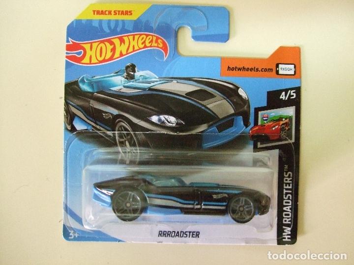 Model cars Hot Wheels: RRROADSTER - HOT WHEELS MATTEL HW ROADSTERS 2019 ESCALA 1:64 - COCHE ROADSTER RROADSTER TRACK STARS