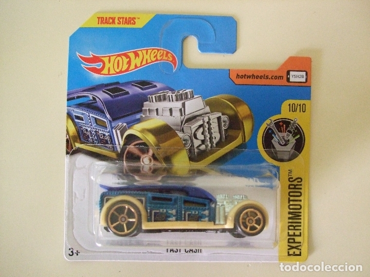 Carros em escala Hot Wheels: FAST CASH - HOT WHEELS MATTEL HW EXPERIMOTORS 10/10 2017 ESCALA 1:64 - TRACK STARS COCHE AUTOM&Oacute;VIL
