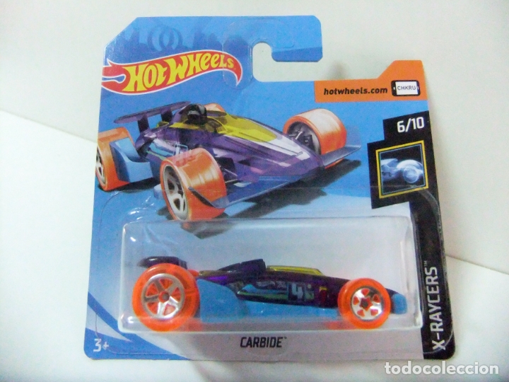 Auto in scala Hot Wheels: CARBIDE - HOT WHEELS MATTEL HW X-RAYCERS 6/10 A&Ntilde;O 2019 ESCALA 1:64 - COCHE AUTOM&Oacute;VIL JUGUETE