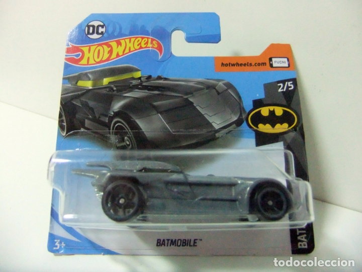 Carros em escala Hot Wheels: BATMOBILE - HOT WHEELS MATTEL BATMAN 2/5 A&Ntilde;O 2019 - AUTOM&Oacute;VIL COCHE 1:64 GRIS DC COMICS BATM&Oacute;VIL