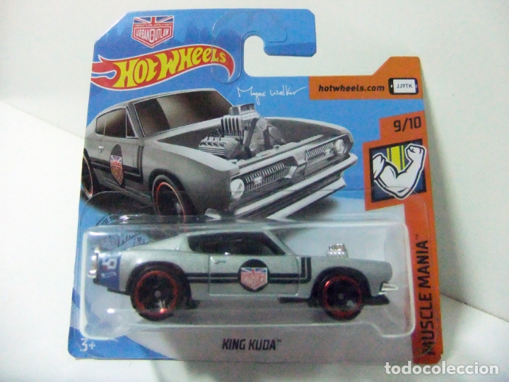 Coches a escala Hot Wheels: KING KUDA URBAN OUTLAW MAGNUS WALKER - HOT WHEELS MATTEL HW MUSCLE MANIA 2019 ESCALA 1:64 - COCHE