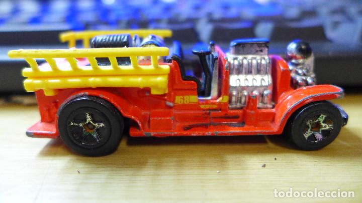Coches a escala Hot Wheels: CAMION DE BOMBEROS DE HOT WHEELS - Foto 4