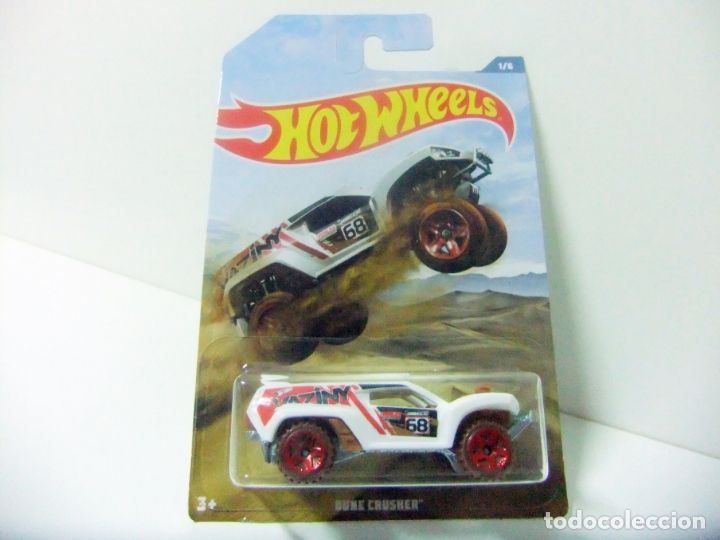Coches a escala Hot Wheels: DUNE CRUSHER - HOT WHEELS MATTEL 1/6 ESCALA 1:64 - COCHE TODOTERRENO AUTOM&Oacute;VIL AUTO OFF-ROAD