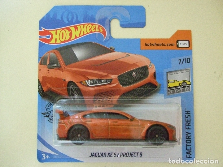 Auto in scala Hot Wheels: JAGUAR XE SV PROJECT 8 - HOT WHEELS MATTEL FACTORY FRESH 2019 ESCALA 1:64 - COCHE AUTOM&Oacute;VIL AUTO