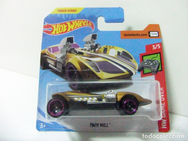 Carros em escala Hot Wheels: TWIN MILL HOT WHEELS MATTEL TREASURE T-HUNT HW GAME OVER 2019 - COCHE 1:64 TRACK STARS TIPO DRAGSTER