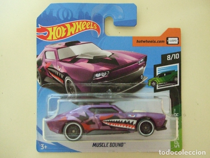 Model cars Hot Wheels: MUSCLE BOUND - HOT WHEELS MATTEL SPEED BLUR 2019 ESCALA 1:64 - COCHE CAR AUTOM&Oacute;VIL MINIATURA JUGUETE