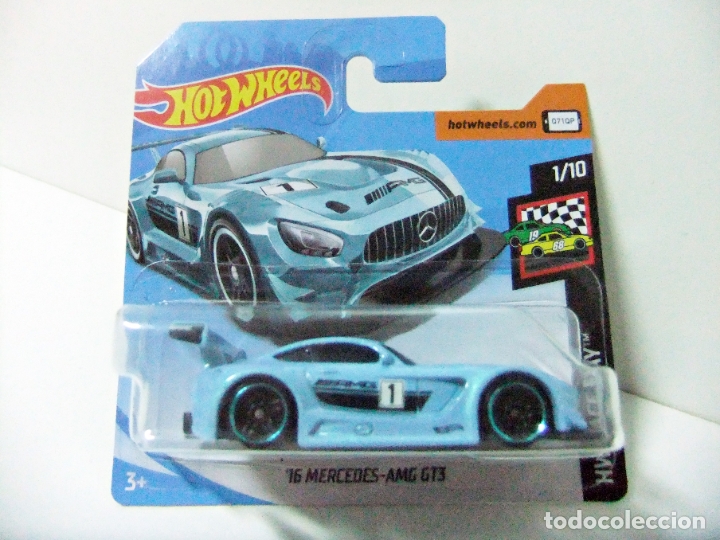 Model cars Hot Wheels: &acute;16 MERCEDES AMG GT3 2016 - HOT WHEELS MATTEL HW RACE DAY 2019 ESCALA 1:64 COCHE MINIATURA BENZ