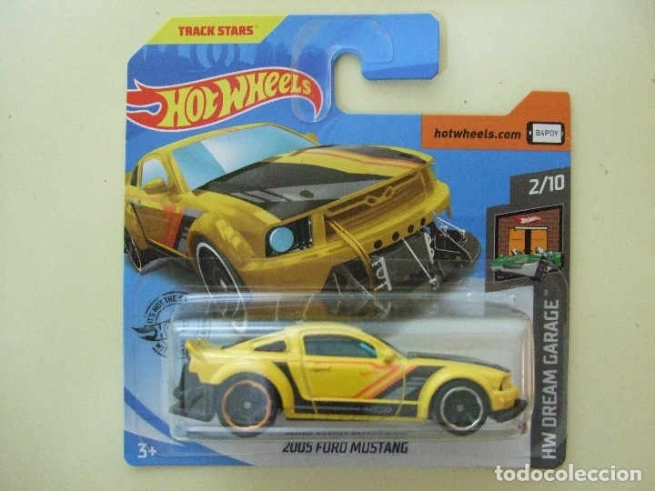 Model cars Hot Wheels: 2005 FORD MUSTANG - HOT WHEELS MATTEL HW DREAM GARAGE 2020 2/10 ESCALA 1:64 COCHE AUTO TRACK STARS