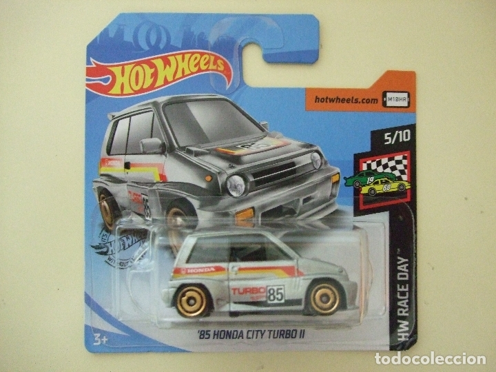 Model cars Hot Wheels: &acute;85 HONDA CITY TURBO II 1985 - HOT WHEELS MATTEL HW RACE DAY 2020 5/10 ESCALA 1:64 COCHE AUTOM&Oacute;VIL