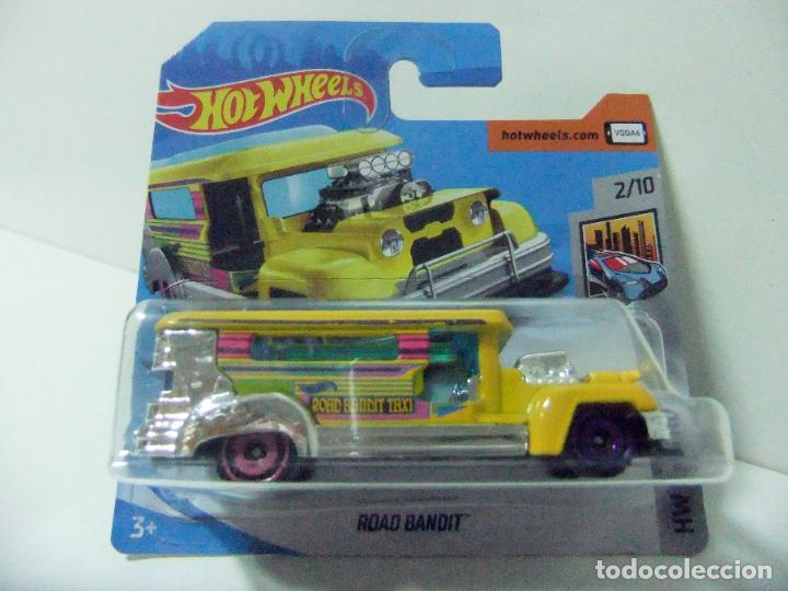Model cars Hot Wheels: ROAD BANDIT TAXI - HOT WHEELS MATTEL HW METRO A&Ntilde;O 2020 - AUTOBUS BUS COCHE AUTO YIPNI JEEPNEY