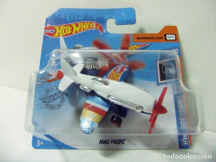 Model cars Hot Wheels: MAD PROPZ - HOT WHEELS MATTEL HW RACE TEAM 3/10 2019 - AVI&Oacute;N AVIONETA AIR RACING