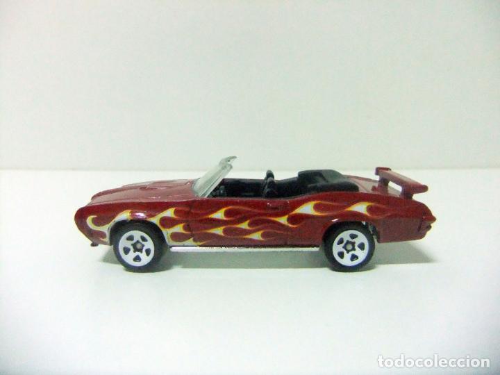 Carros em escala Hot Wheels: &acute;70 PONTIAC GTO - HOT WHEELS MULTIPACK EXCLUSIVE 2014 MATTEL &copy; 2007 ESCALA 1:64 COCHE 1970 HW FLAMES